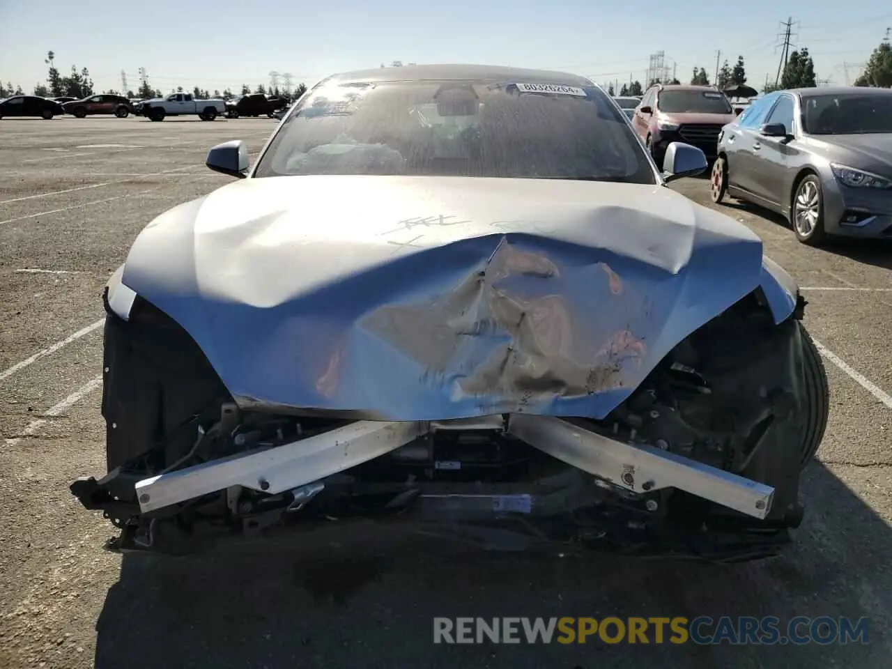 5 fotografías del automóvil dañado 5YJSA1E66RF542811 TESLA MODEL S 2024
