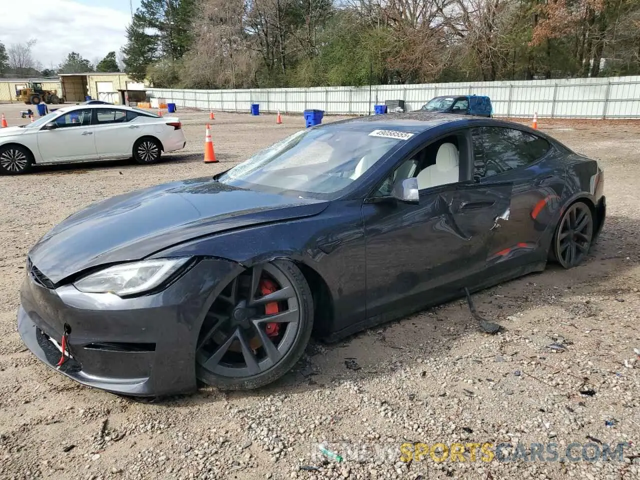 1 fotografías del automóvil dañado 5YJSA1E67RF533518 TESLA MODEL S 2024