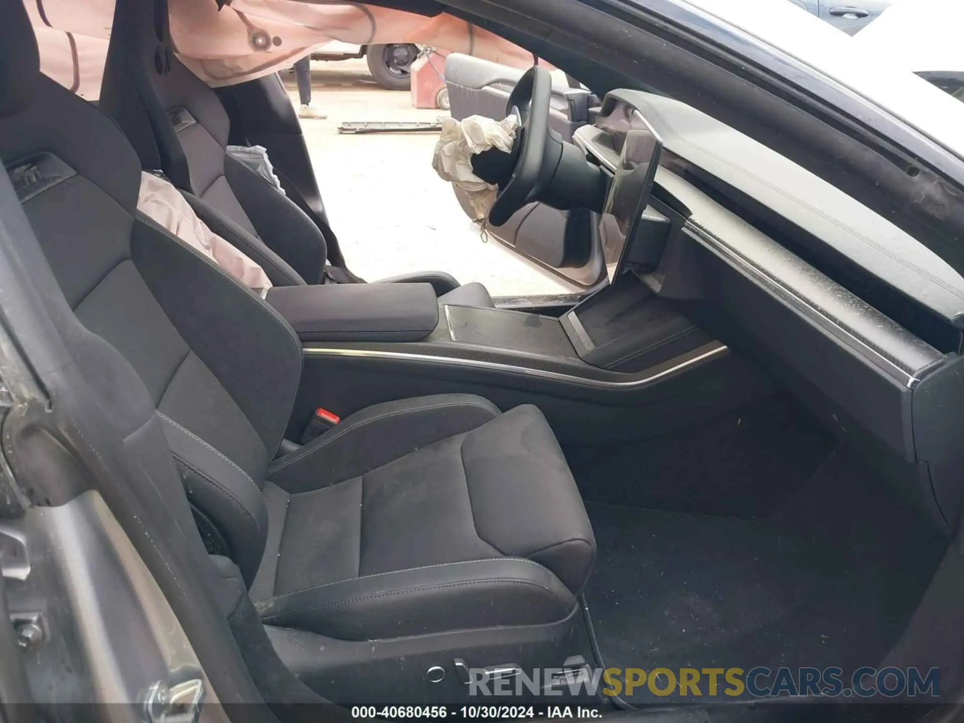 5 fotografías del automóvil dañado 5YJSA1E67RF540176 TESLA MODEL S 2024
