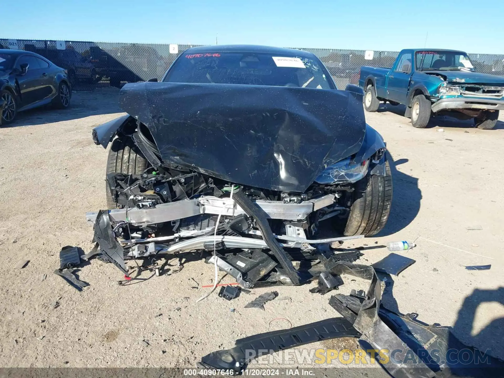 12 fotografías del automóvil dañado 5YJSA1E69RF544911 TESLA MODEL S 2024
