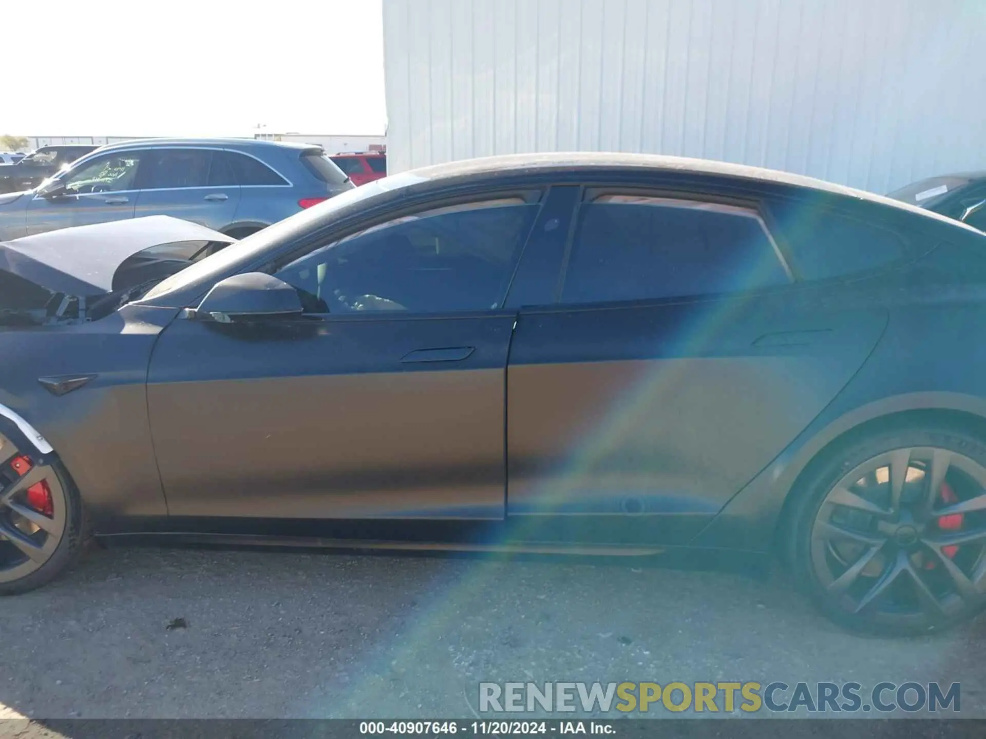 14 fotografías del automóvil dañado 5YJSA1E69RF544911 TESLA MODEL S 2024