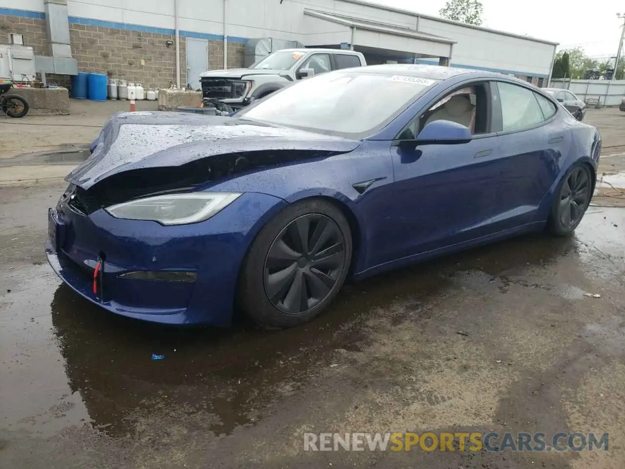 1 fotografías del automóvil dañado 5YJSA1E59SF550219 TESLA MODEL S 2025