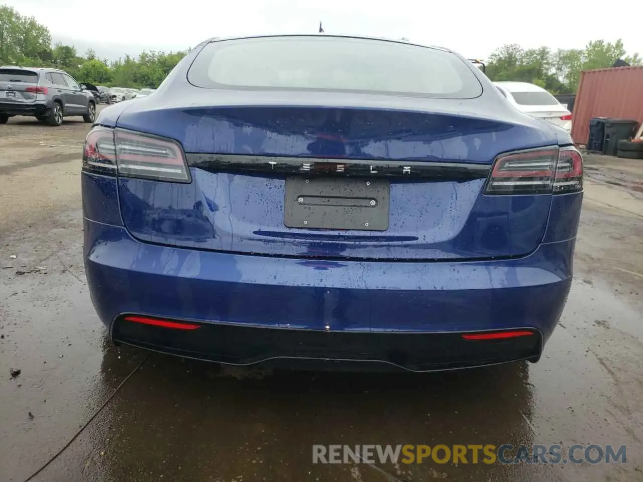 6 fotografías del automóvil dañado 5YJSA1E59SF550219 TESLA MODEL S 2025