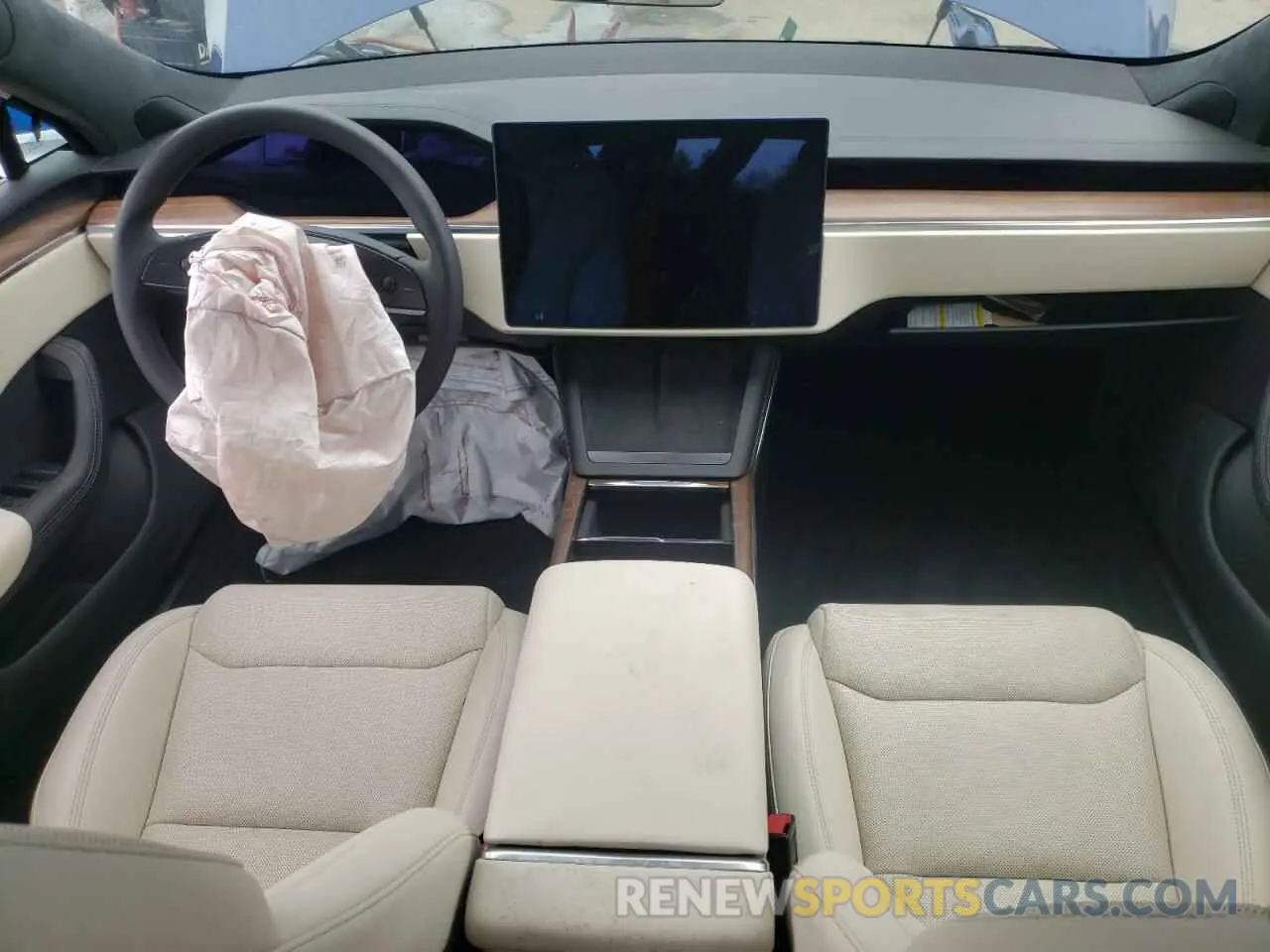 8 fotografías del automóvil dañado 5YJSA1E59SF550219 TESLA MODEL S 2025