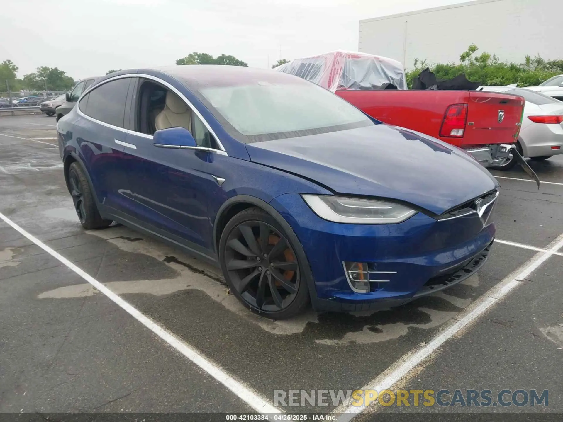 1 fotografías del automóvil dañado 5YJXCAE21KF196699 TESLA MODEL X 2019