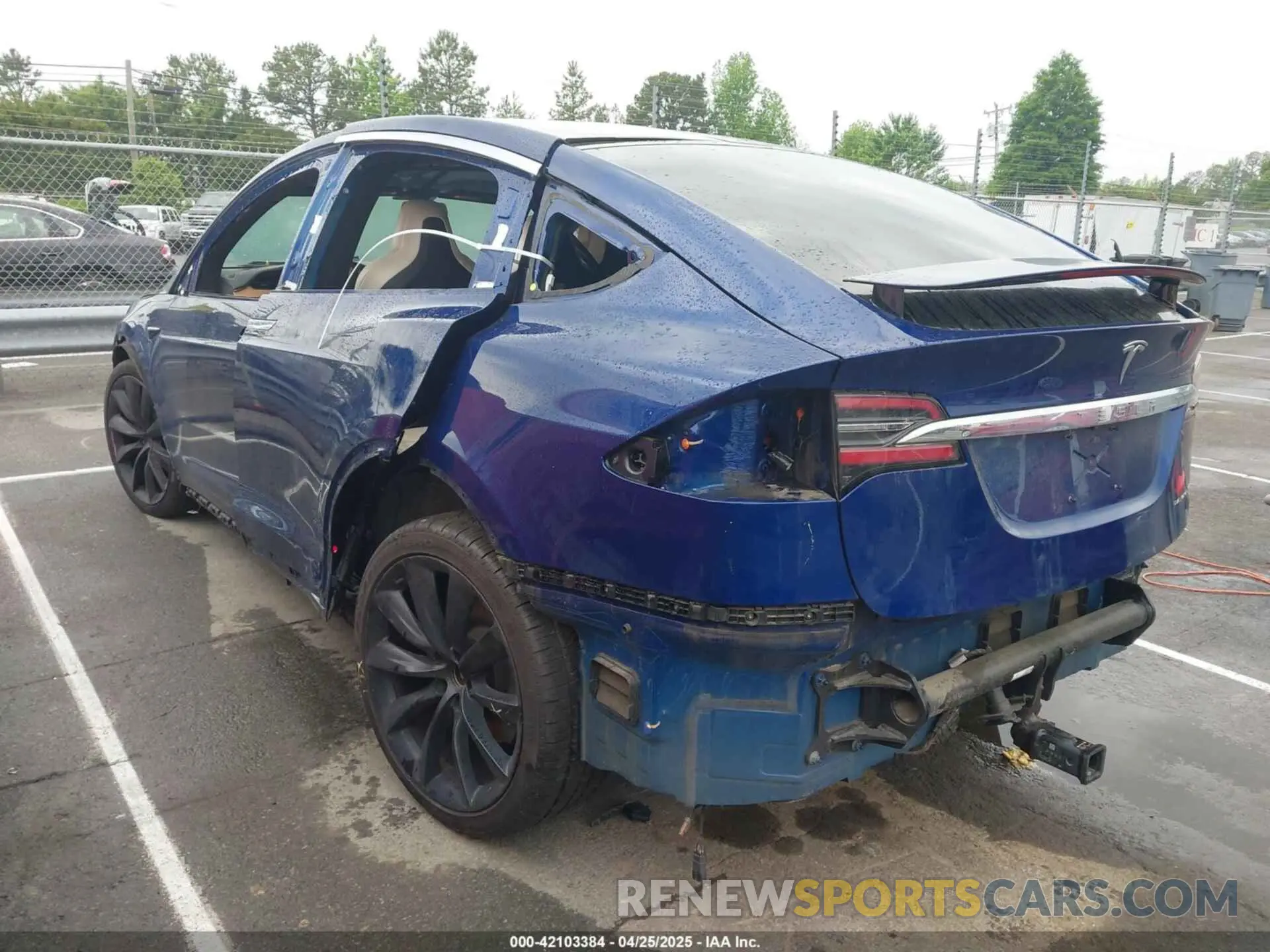 15 fotografías del automóvil dañado 5YJXCAE21KF196699 TESLA MODEL X 2019