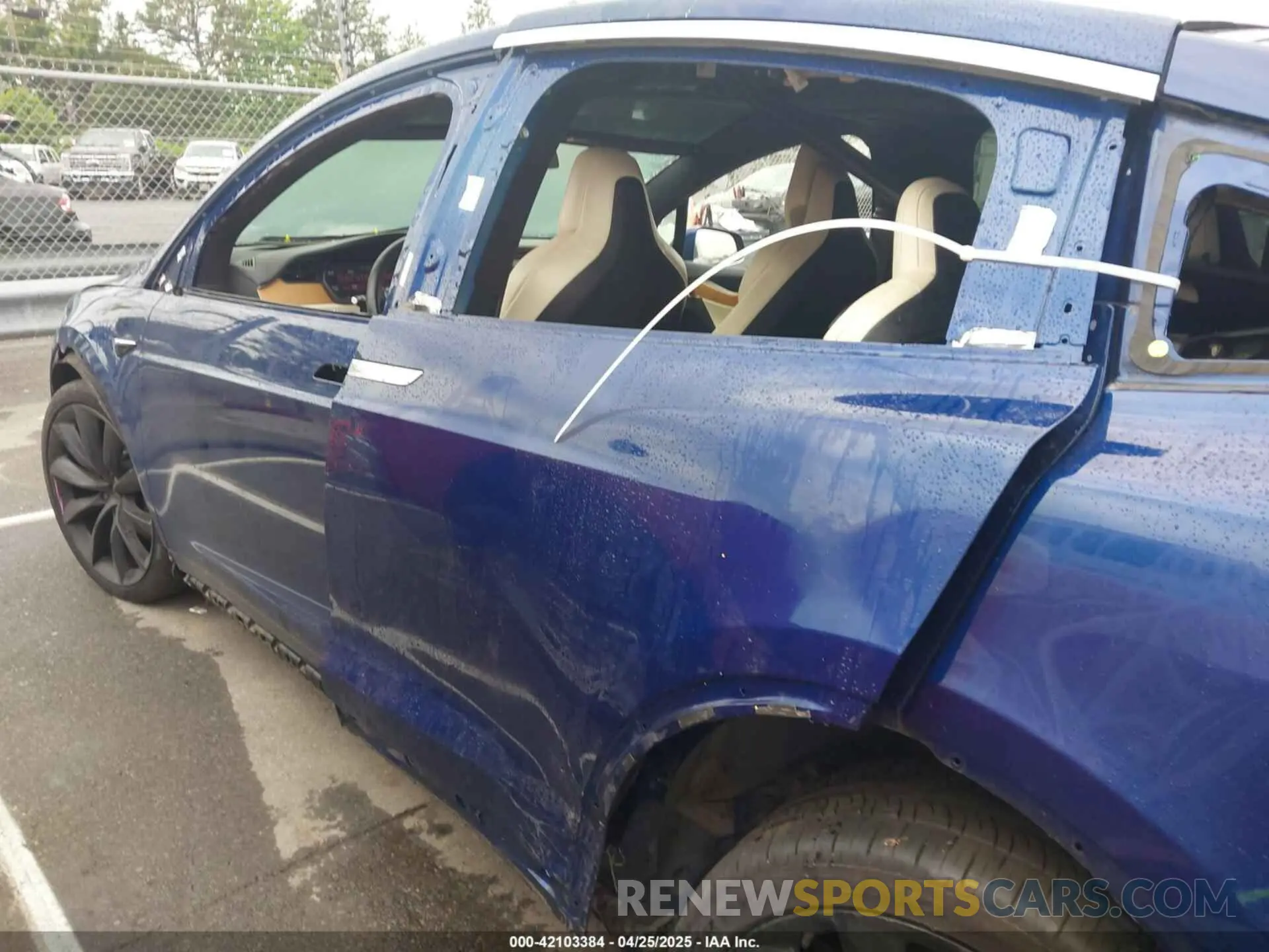 21 fotografías del automóvil dañado 5YJXCAE21KF196699 TESLA MODEL X 2019