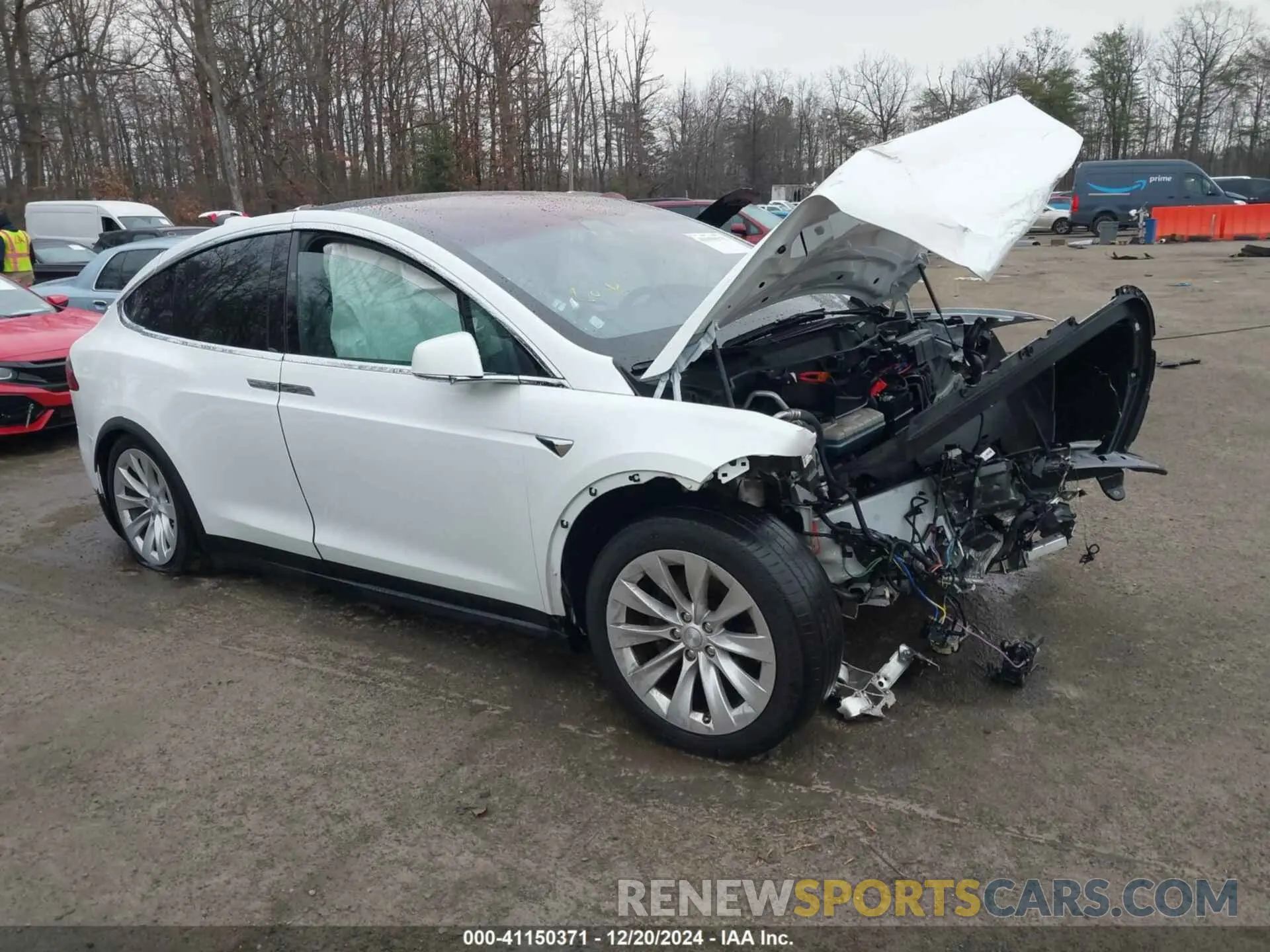 1 fotografías del automóvil dañado 5YJXCAE22KF185128 TESLA MODEL X 2019