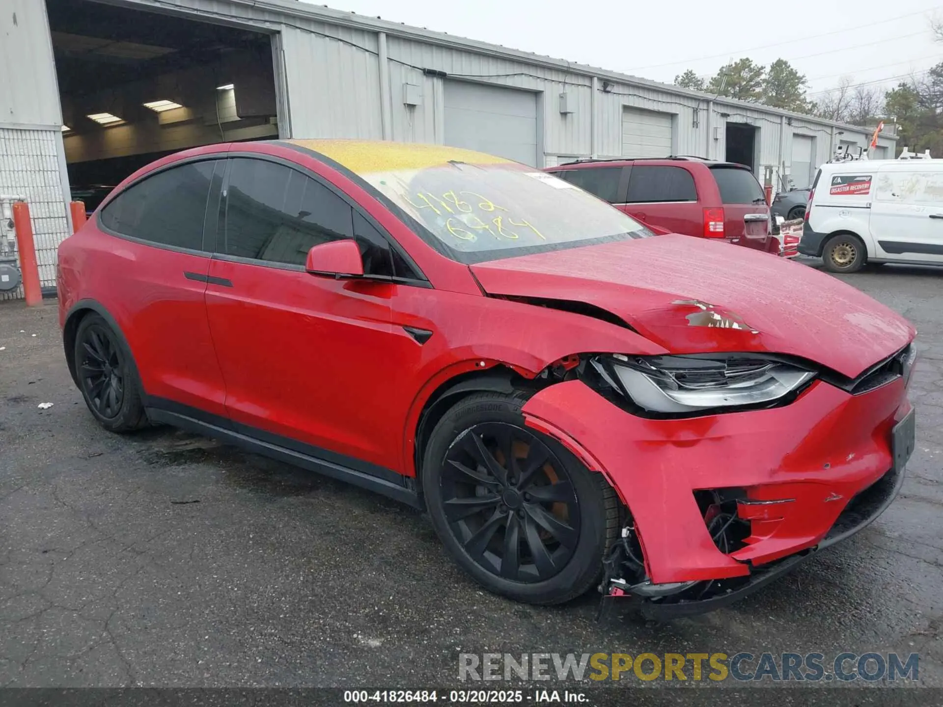 1 fotografías del automóvil dañado 5YJXCAE24KF153488 TESLA MODEL X 2019