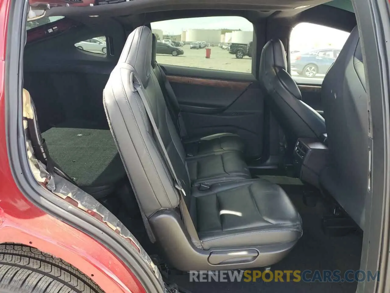10 fotografías del automóvil dañado 5YJXCAE25KF195619 TESLA MODEL X 2019