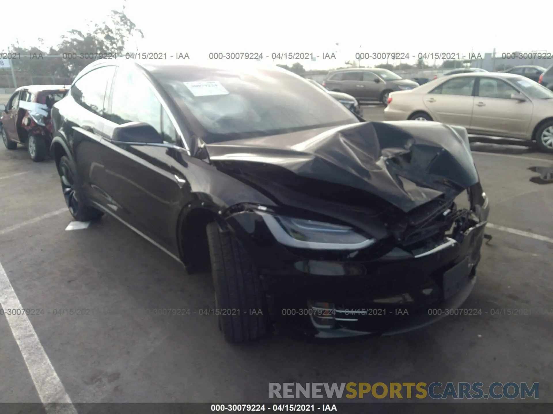 1 fotografías del automóvil dañado 5YJXCAE25KF199590 TESLA MODEL X 2019