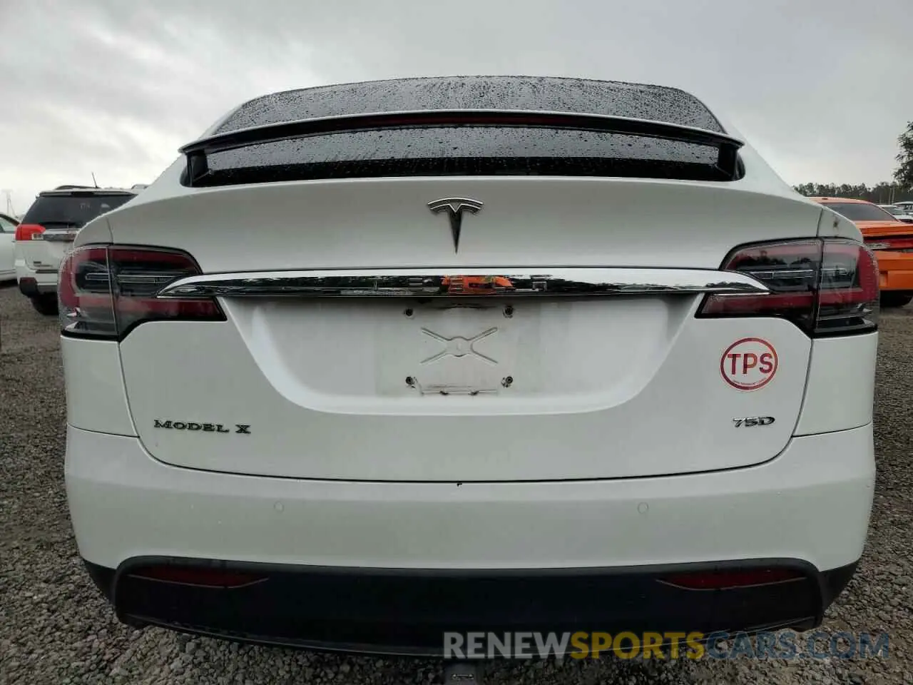 6 fotografías del automóvil dañado 5YJXCAE26KF140032 TESLA MODEL X 2019
