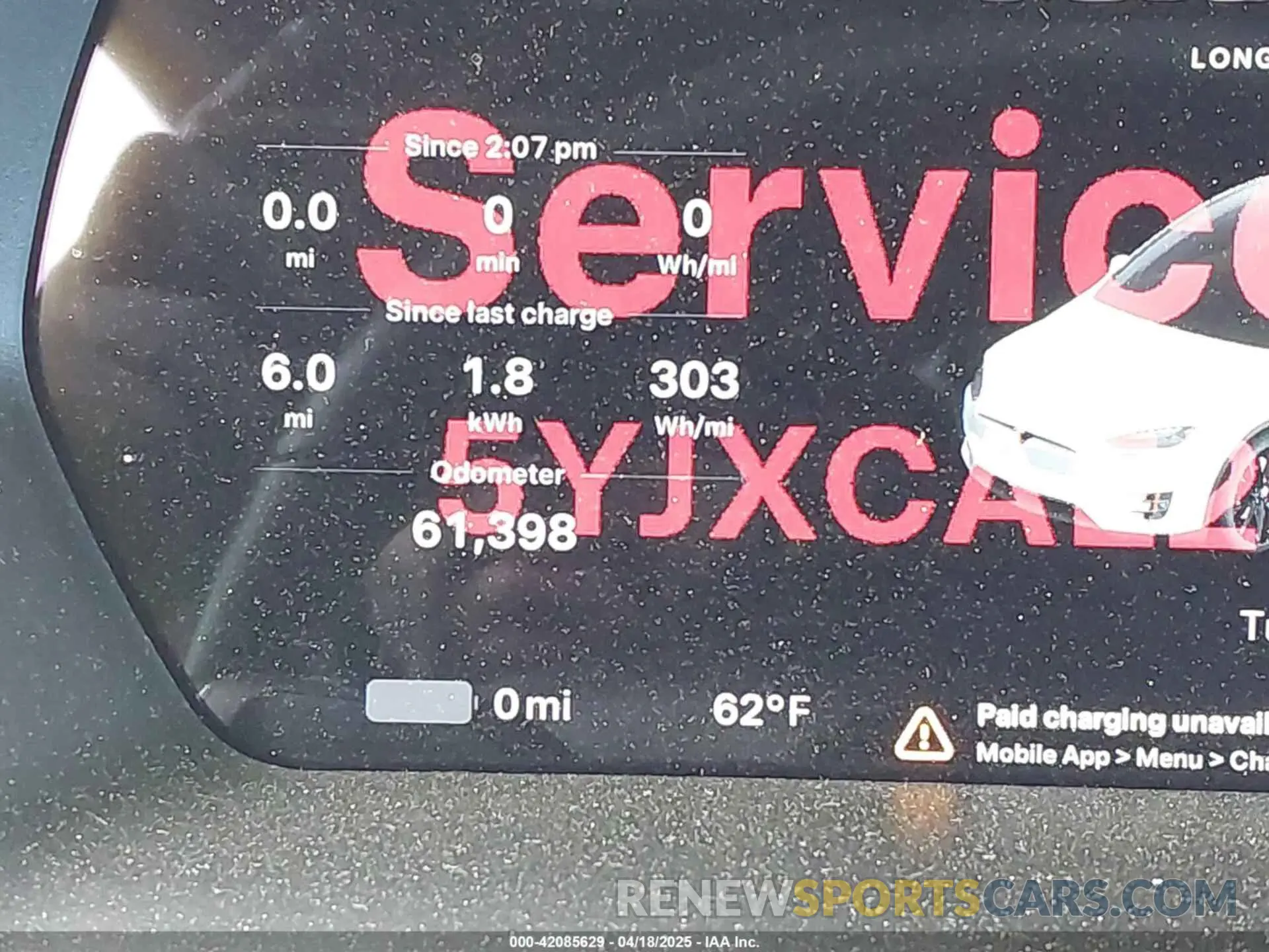 17 fotografías del automóvil dañado 5YJXCAE26KF211620 TESLA MODEL X 2019