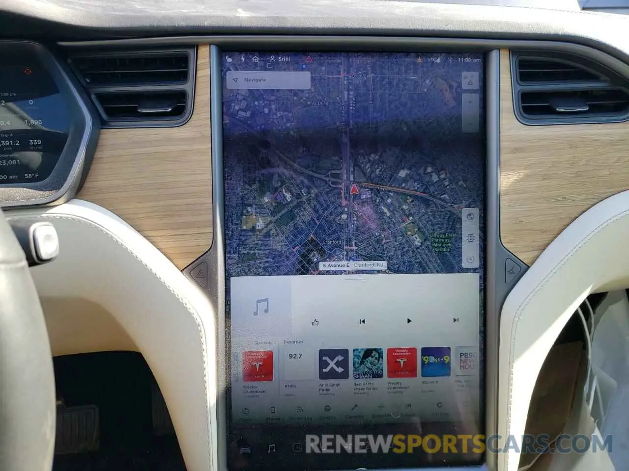 9 fotografías del automóvil dañado 5YJXCAE27KF185769 TESLA MODEL X 2019