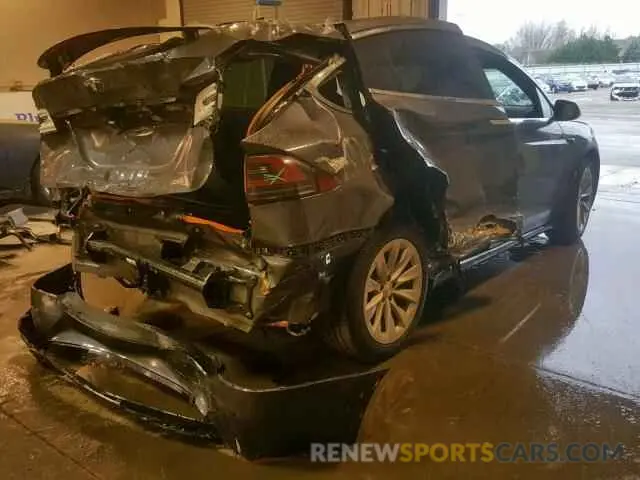 4 fotografías del automóvil dañado 5YJXCAE29KF181903 TESLA MODEL X 2019