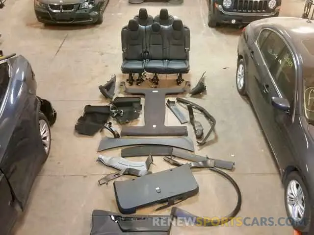 9 fotografías del automóvil dañado 5YJXCAE29KF181903 TESLA MODEL X 2019
