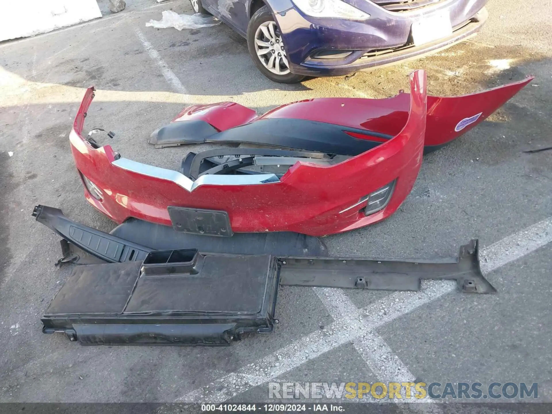 12 fotografías del automóvil dañado 5YJXCAE29KF191427 TESLA MODEL X 2019
