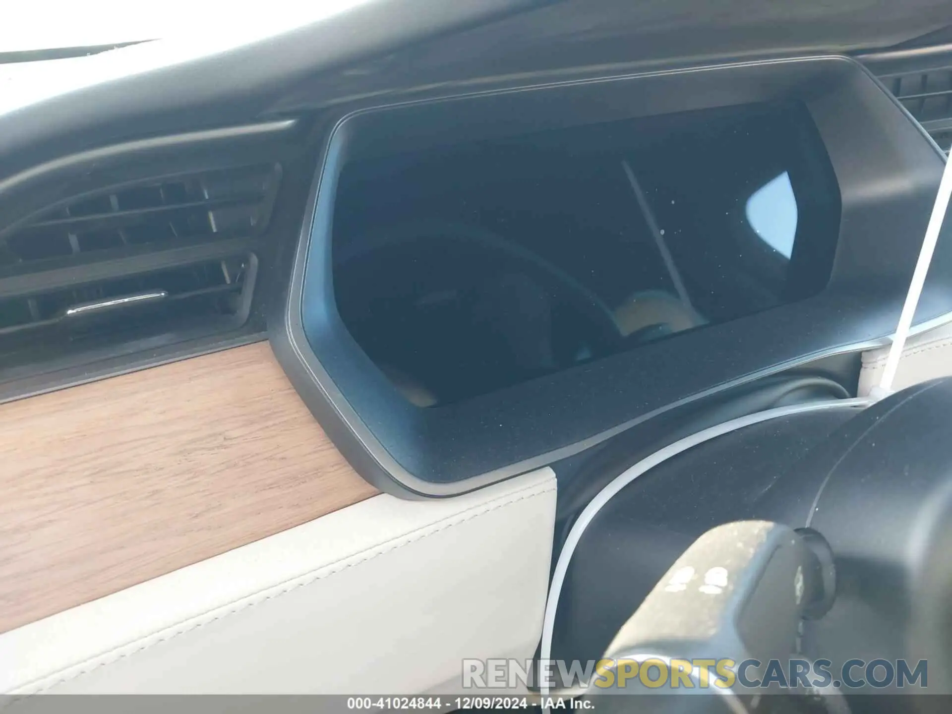 7 fotografías del automóvil dañado 5YJXCAE29KF191427 TESLA MODEL X 2019