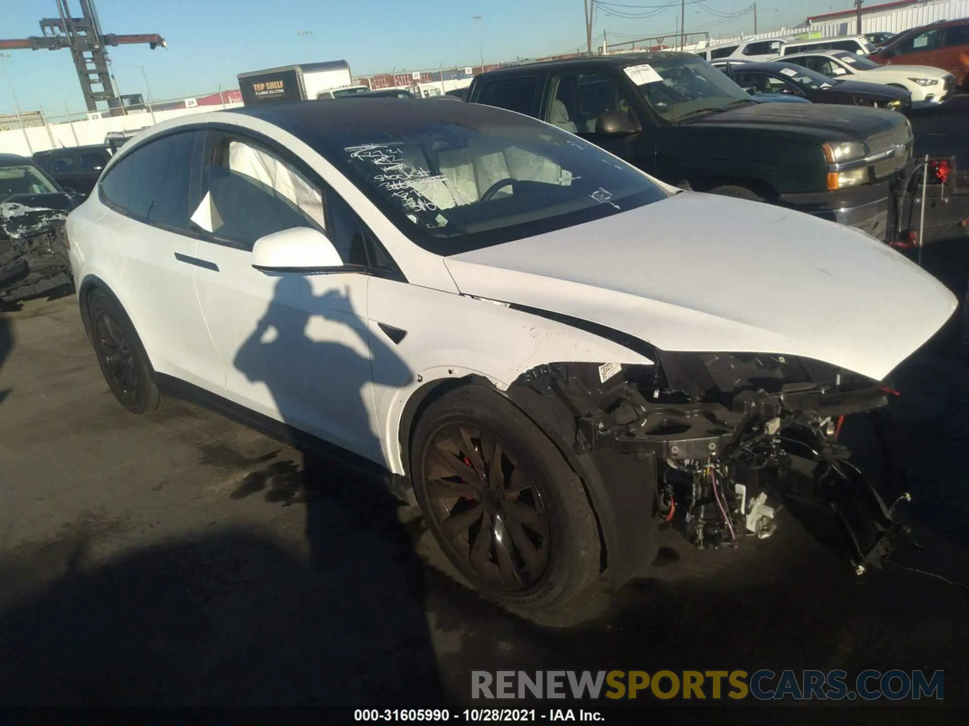 1 fotografías del automóvil dañado 5YJXCBE20KF191029 TESLA MODEL X 2019