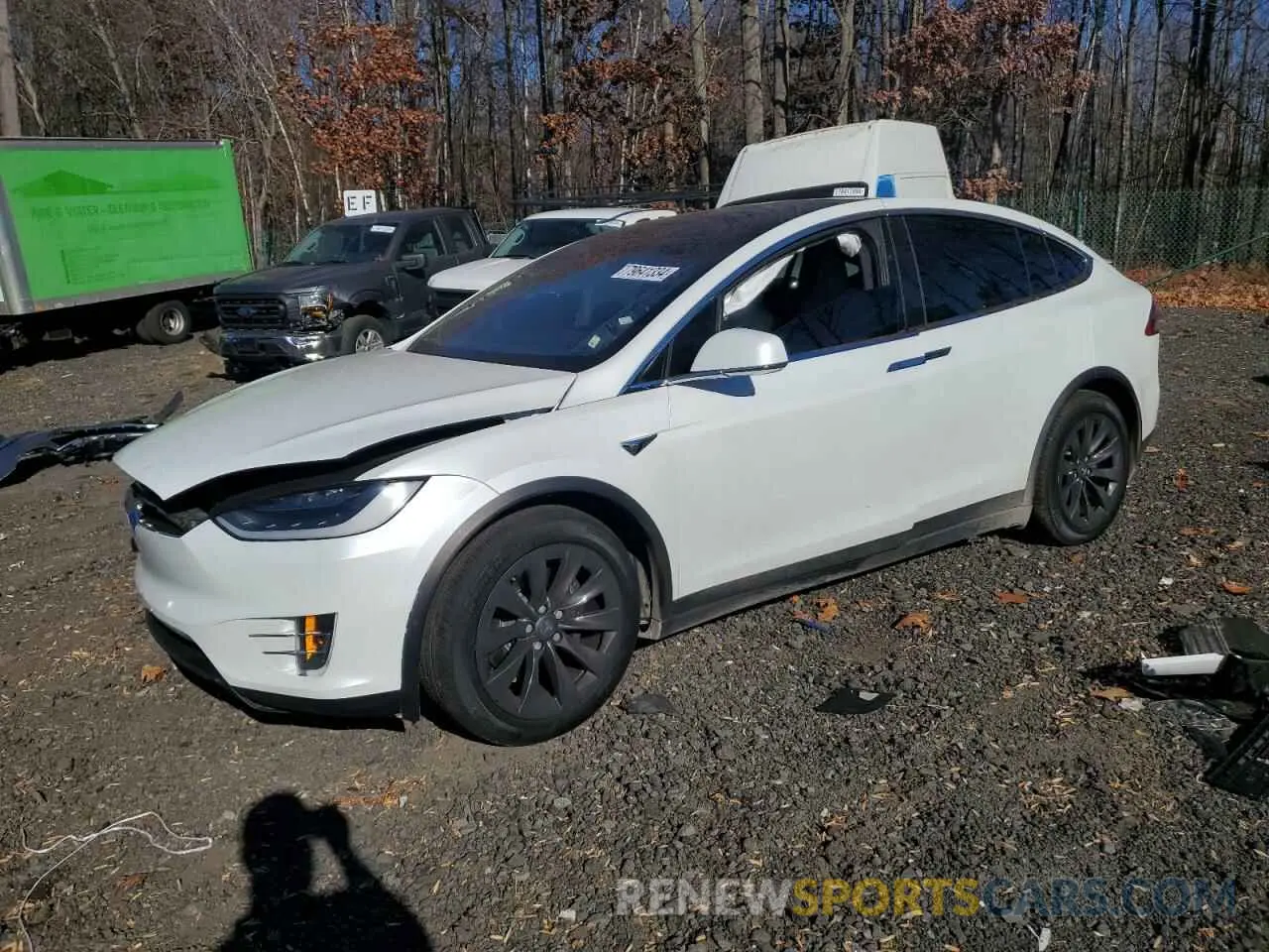 1 fotografías del automóvil dañado 5YJXCBE21KF150621 TESLA MODEL X 2019