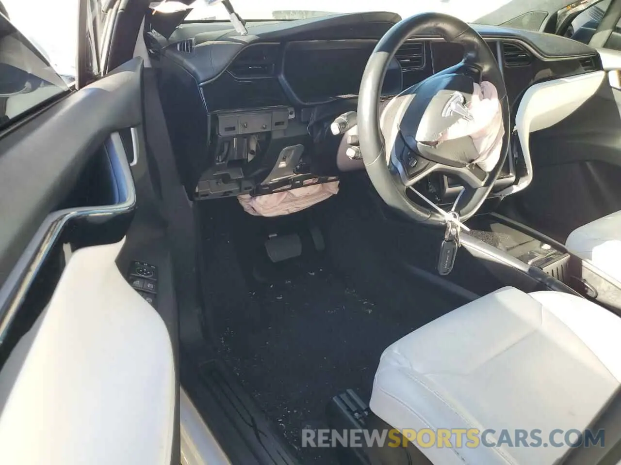8 fotografías del automóvil dañado 5YJXCBE21KF150621 TESLA MODEL X 2019