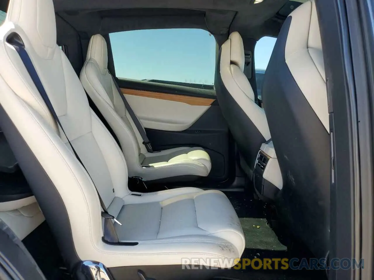 10 fotografías del automóvil dañado 5YJXCBE22KF205612 TESLA MODEL X 2019