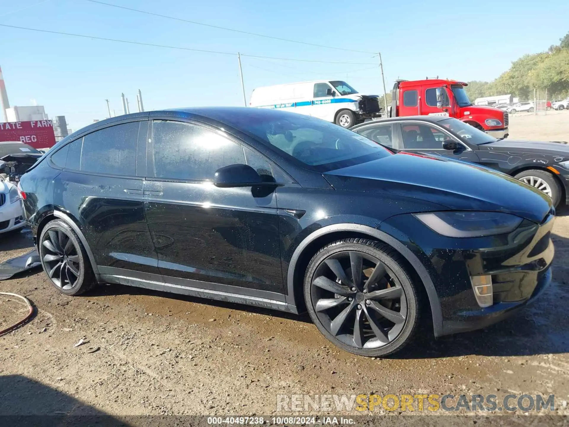 14 fotografías del automóvil dañado 5YJXCBE23KF151365 TESLA MODEL X 2019