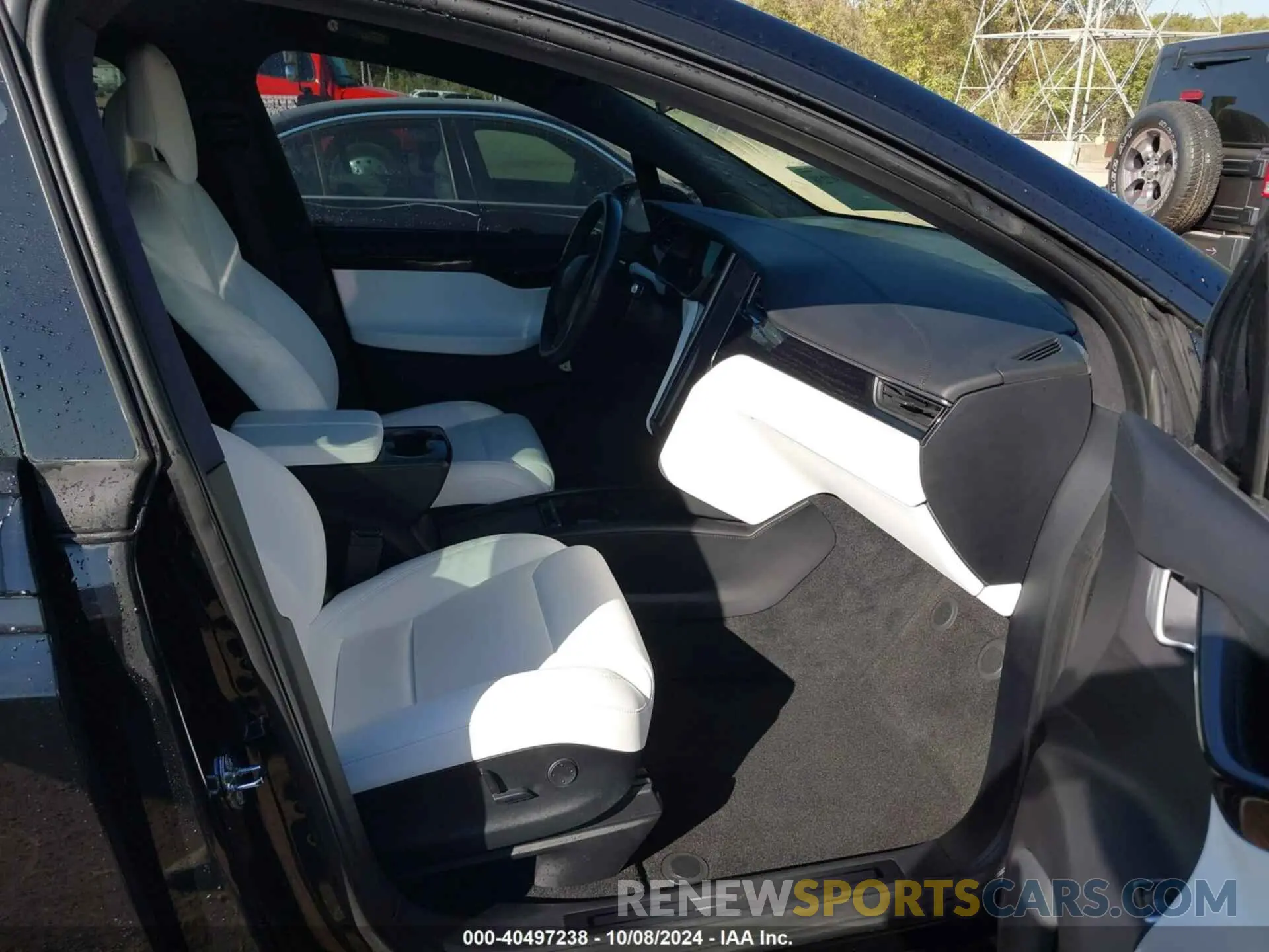 5 fotografías del automóvil dañado 5YJXCBE23KF151365 TESLA MODEL X 2019