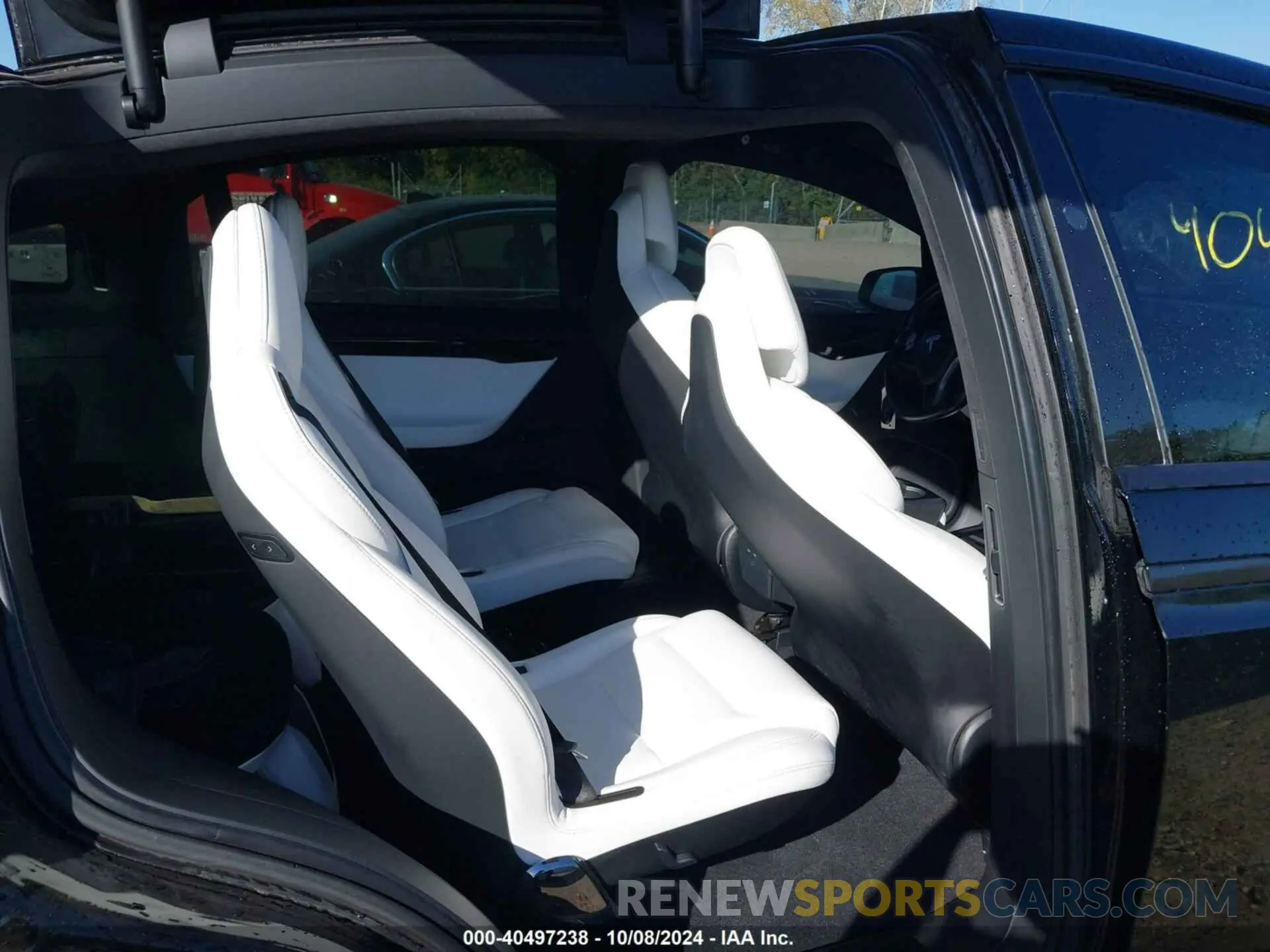 8 fotografías del automóvil dañado 5YJXCBE23KF151365 TESLA MODEL X 2019