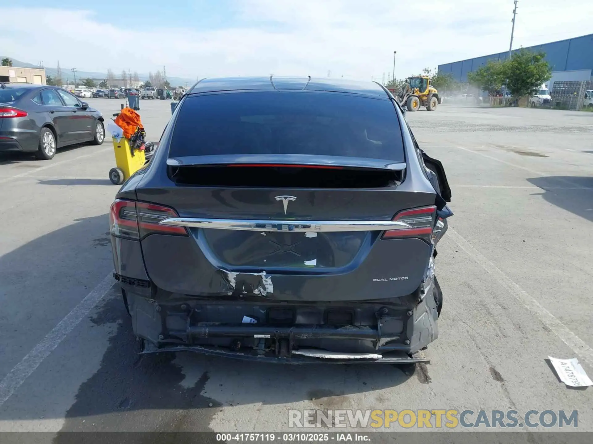 15 fotografías del automóvil dañado 5YJXCBE23KF183801 TESLA MODEL X 2019