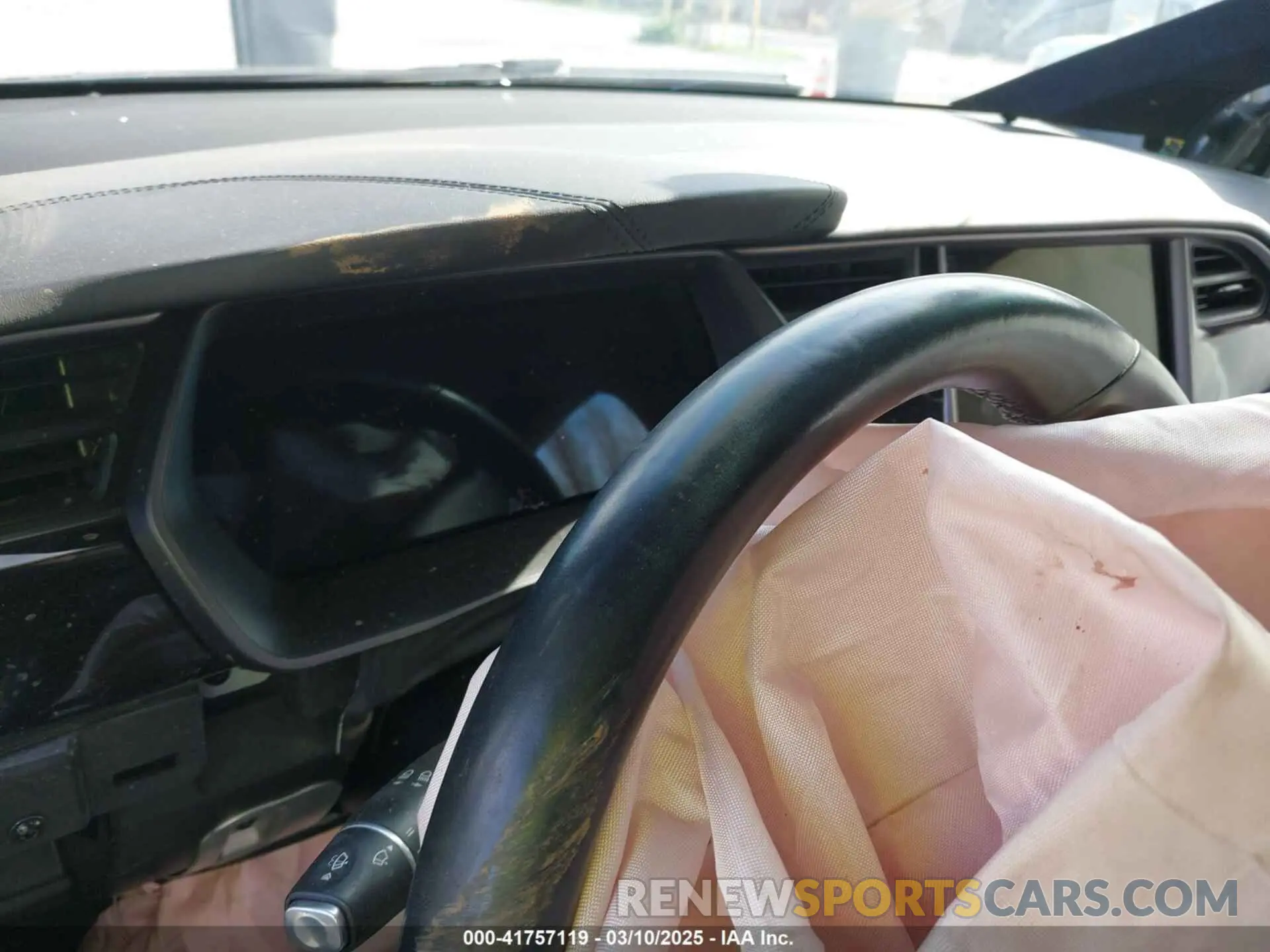 7 fotografías del automóvil dañado 5YJXCBE23KF183801 TESLA MODEL X 2019