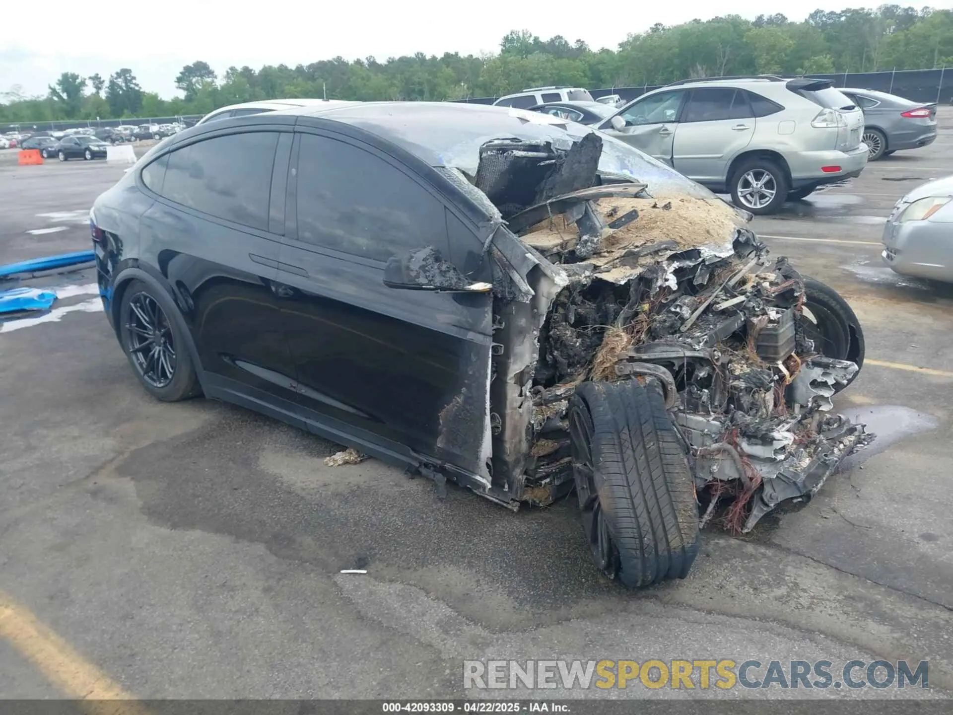 1 fotografías del automóvil dañado 5YJXCBE23KF183815 TESLA MODEL X 2019