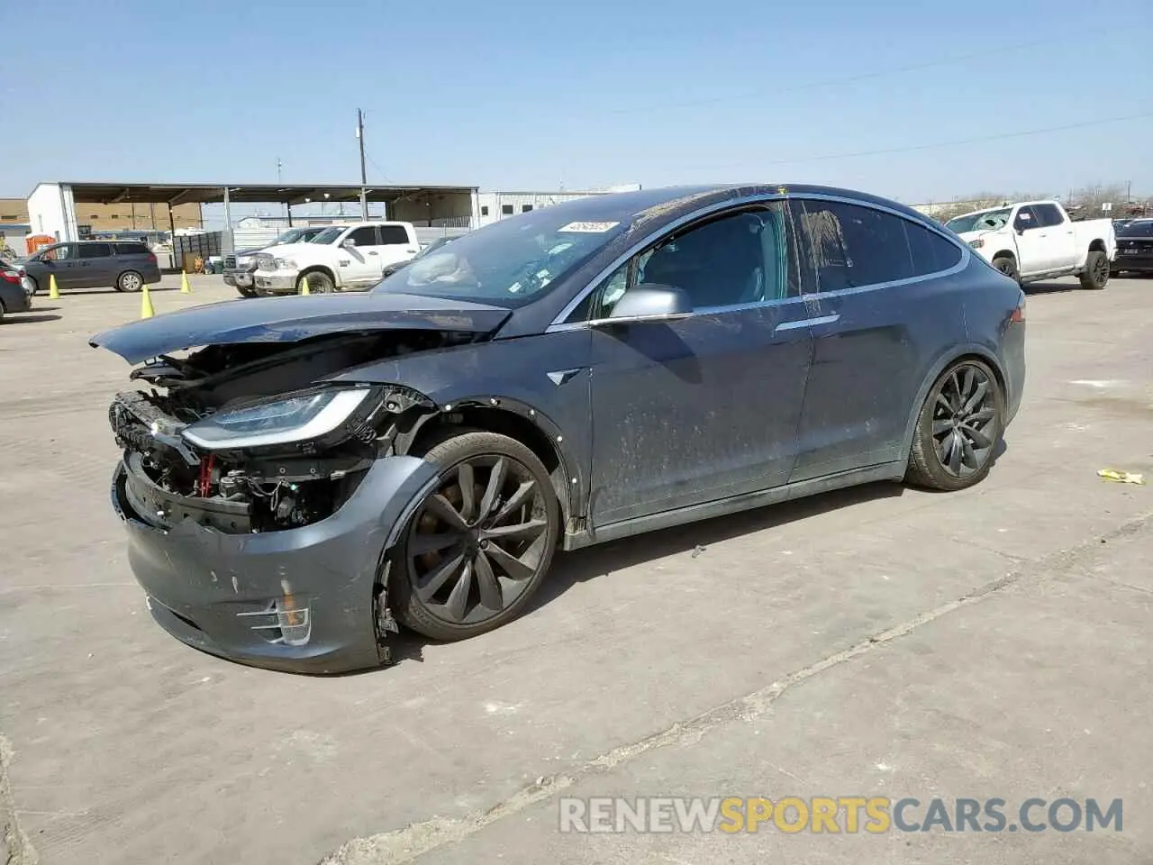 1 fotografías del automóvil dañado 5YJXCBE24KF192166 TESLA MODEL X 2019