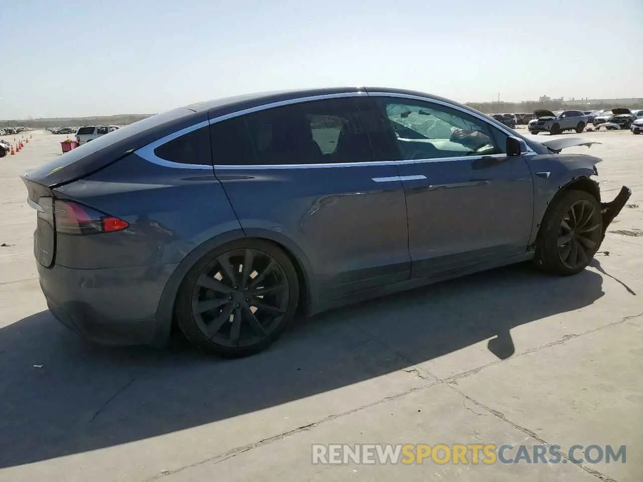 3 fotografías del automóvil dañado 5YJXCBE24KF192166 TESLA MODEL X 2019
