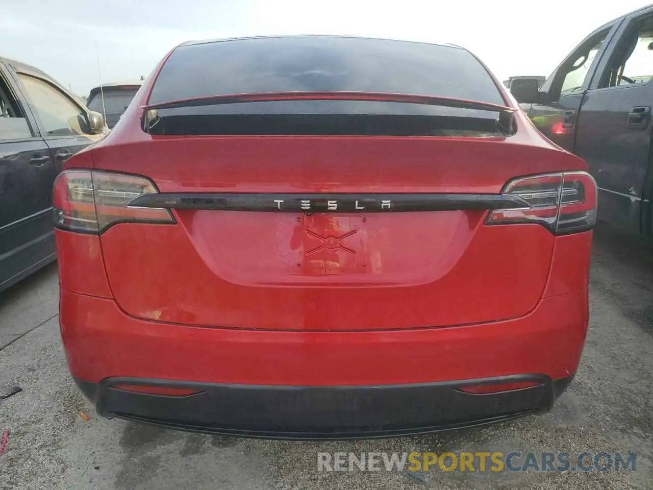6 fotografías del automóvil dañado 5YJXCBE25KF151920 TESLA MODEL X 2019