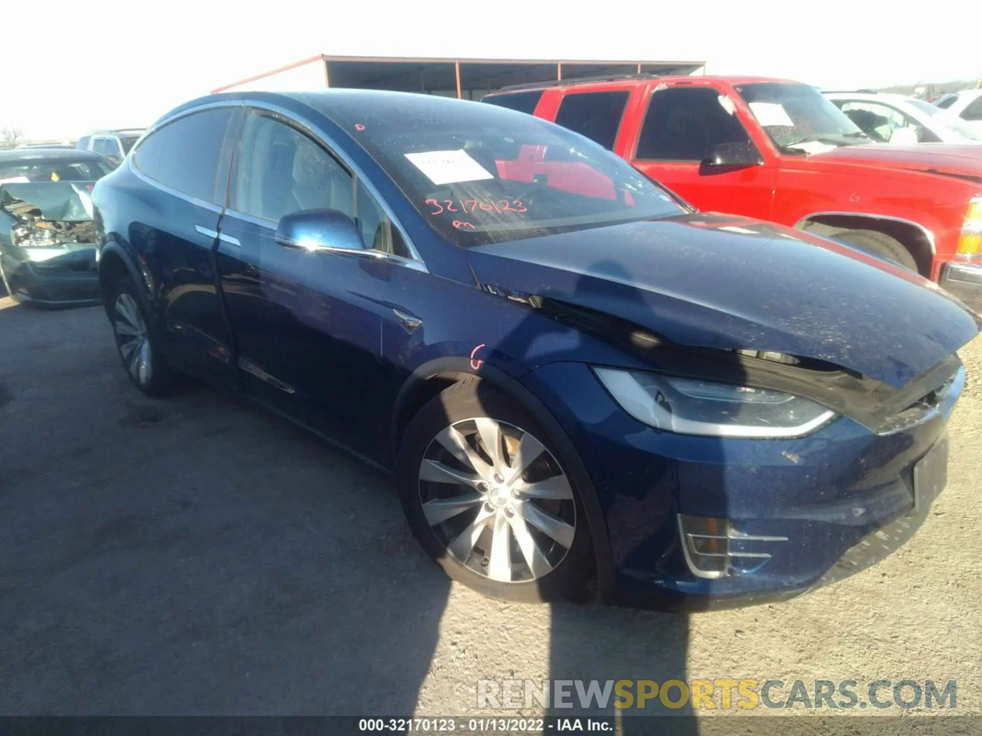 1 fotografías del automóvil dañado 5YJXCBE26KF191312 TESLA MODEL X 2019