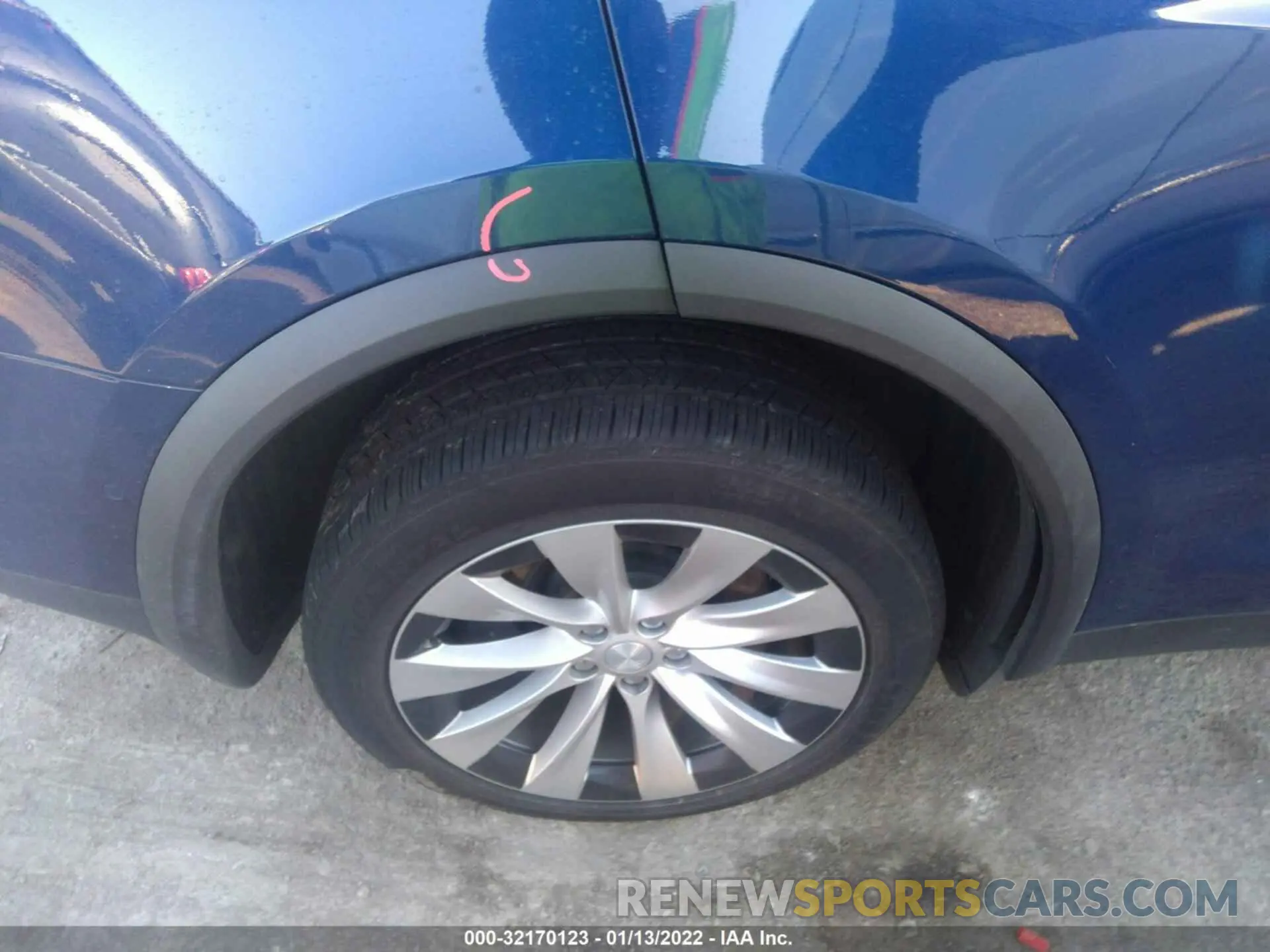 15 fotografías del automóvil dañado 5YJXCBE26KF191312 TESLA MODEL X 2019