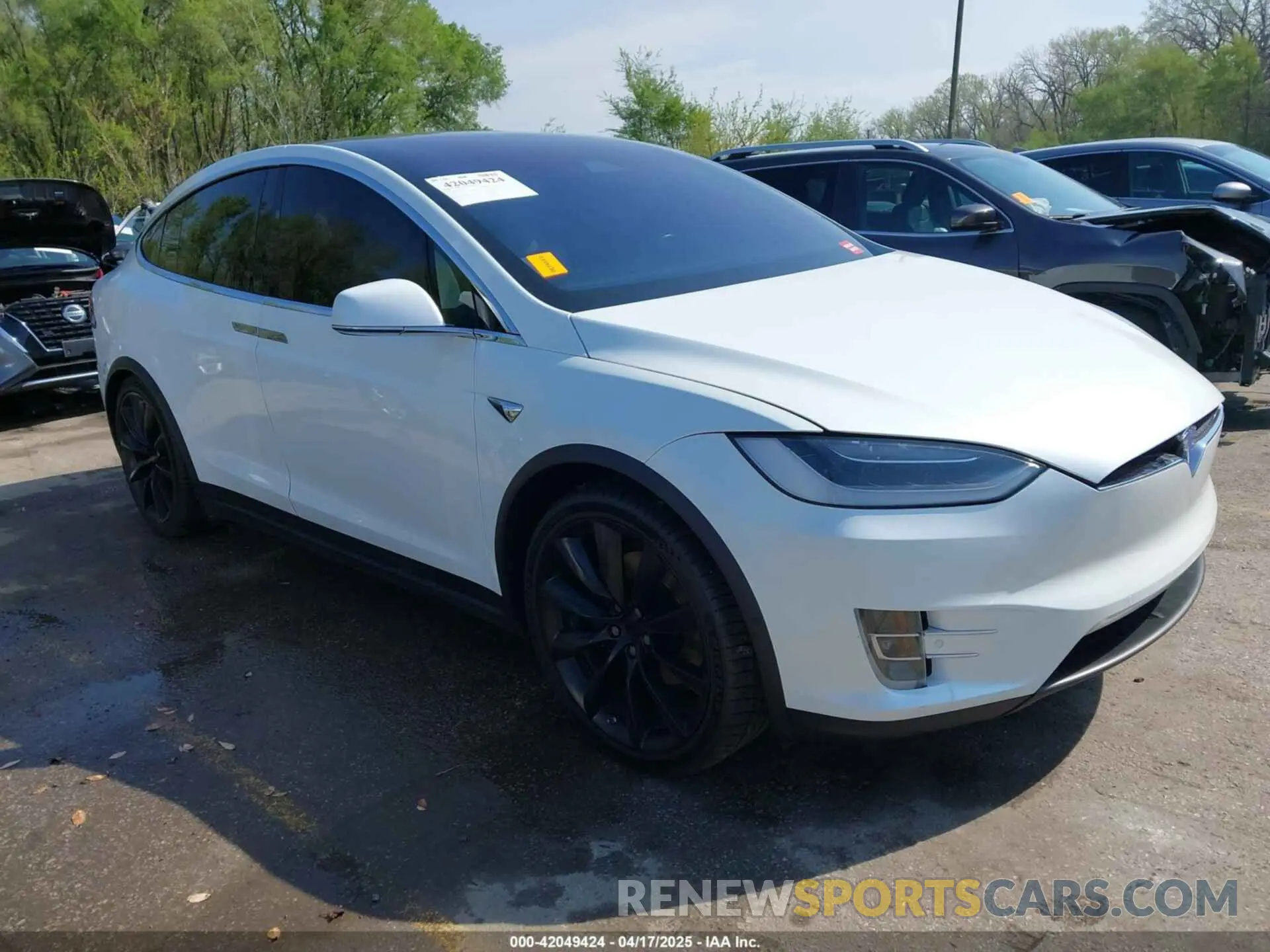 1 fotografías del automóvil dañado 5YJXCBE27KF150381 TESLA MODEL X 2019