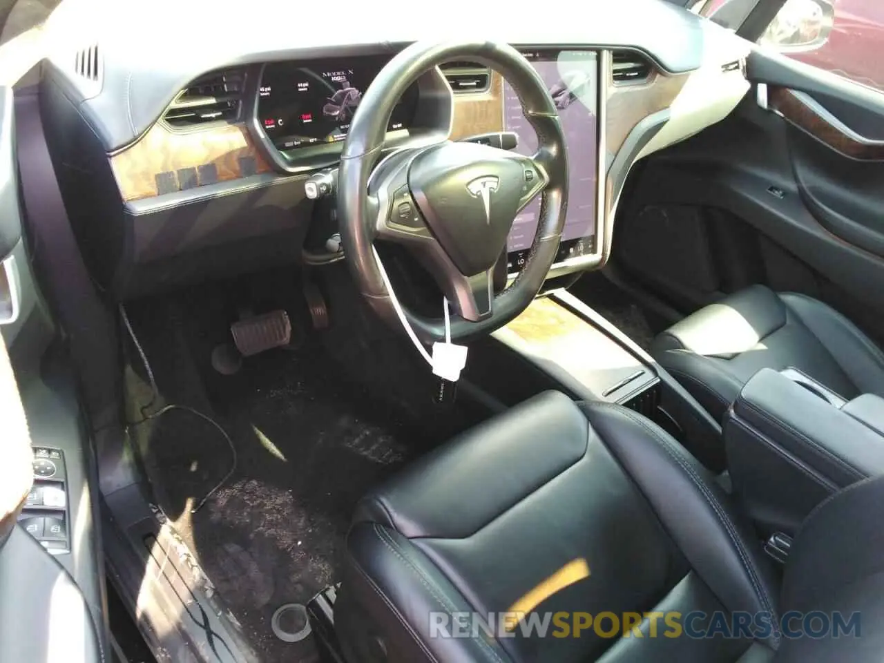 8 fotografías del automóvil dañado 5YJXCBE27KF151790 TESLA MODEL X 2019