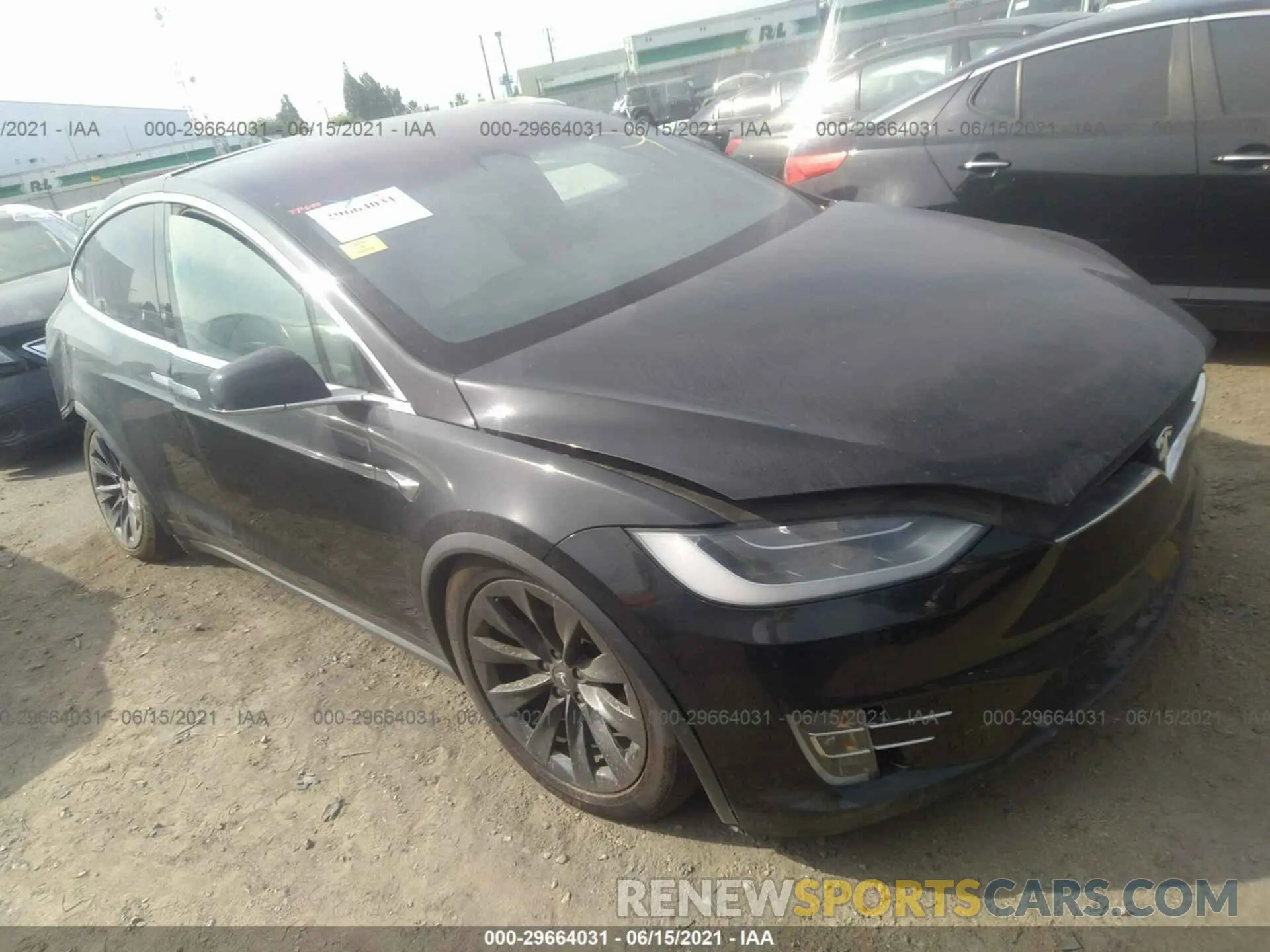 1 fotografías del automóvil dañado 5YJXCBE28KF141639 TESLA MODEL X 2019