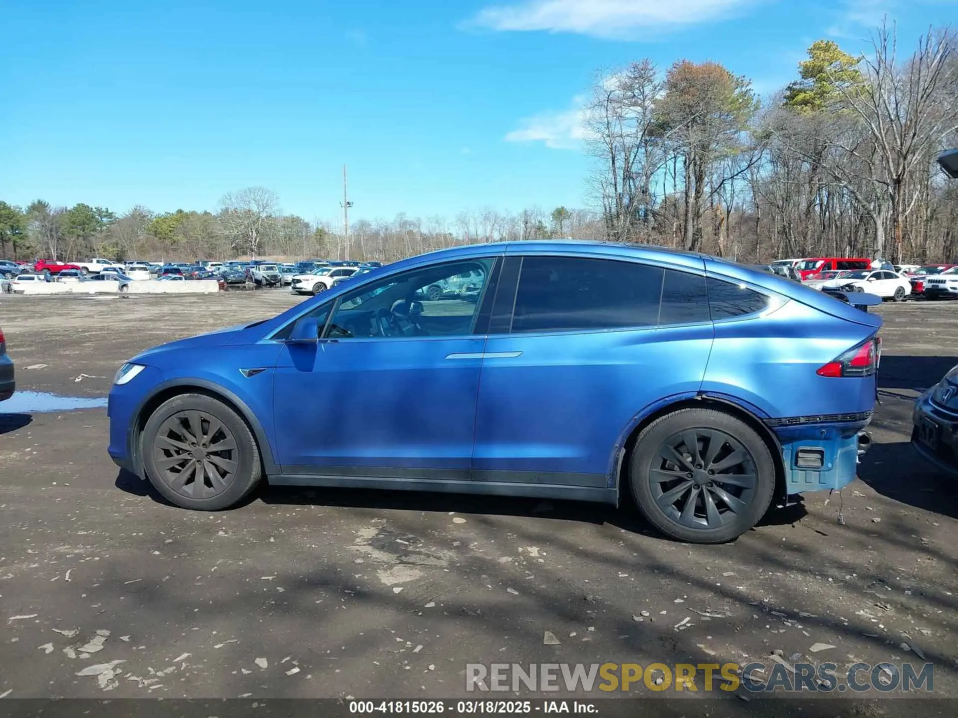 14 fotografías del automóvil dañado 5YJXCBE28KF186404 TESLA MODEL X 2019