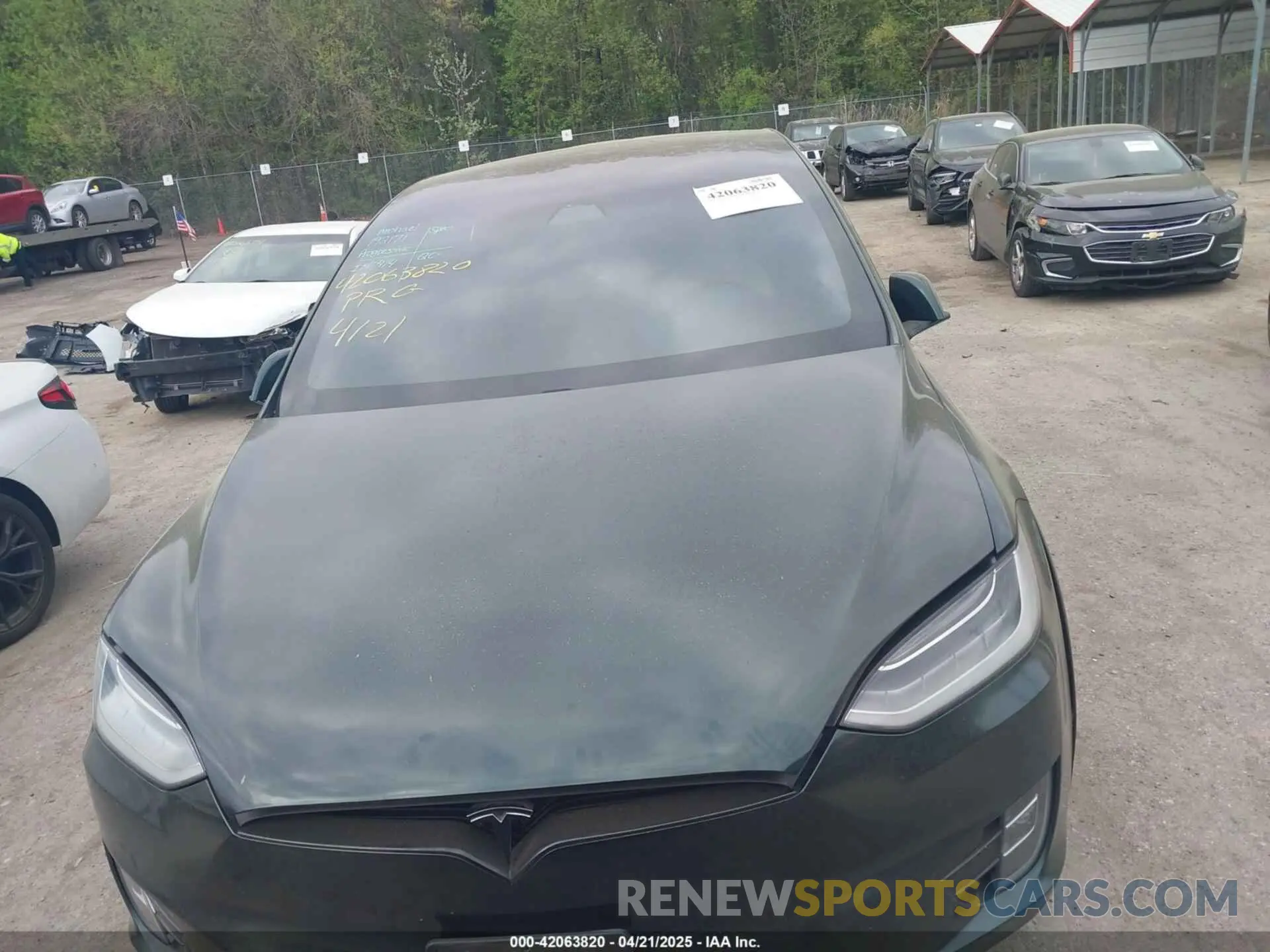 11 fotografías del automóvil dañado 5YJXCBE28KF192171 TESLA MODEL X 2019