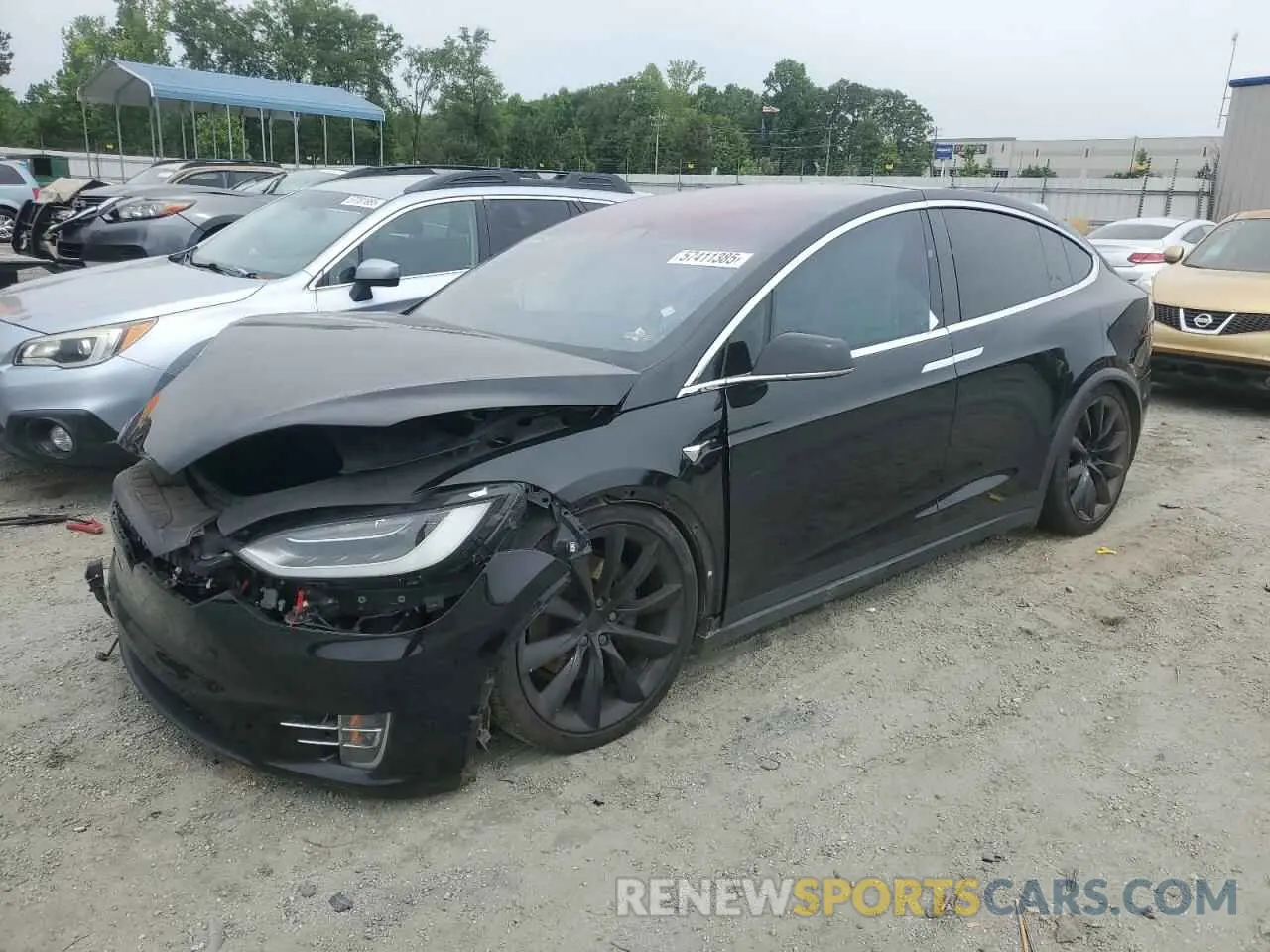 1 fotografías del automóvil dañado 5YJXCBE29KF160569 TESLA MODEL X 2019