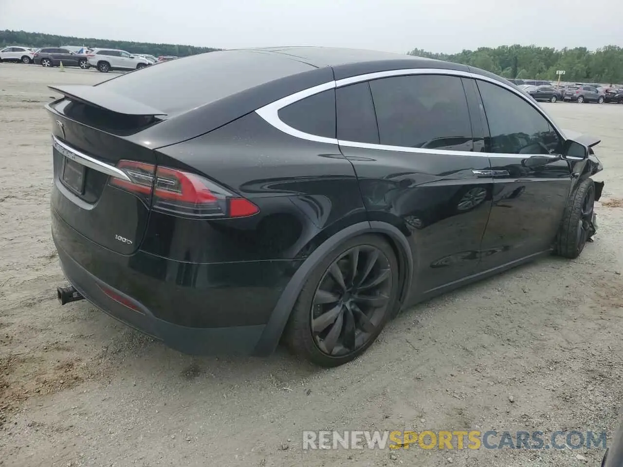 3 fotografías del automóvil dañado 5YJXCBE29KF160569 TESLA MODEL X 2019