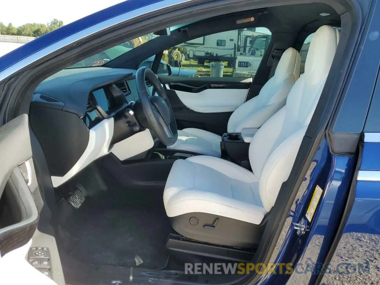 7 fotografías del automóvil dañado 5YJXCBE29KF197508 TESLA MODEL X 2019