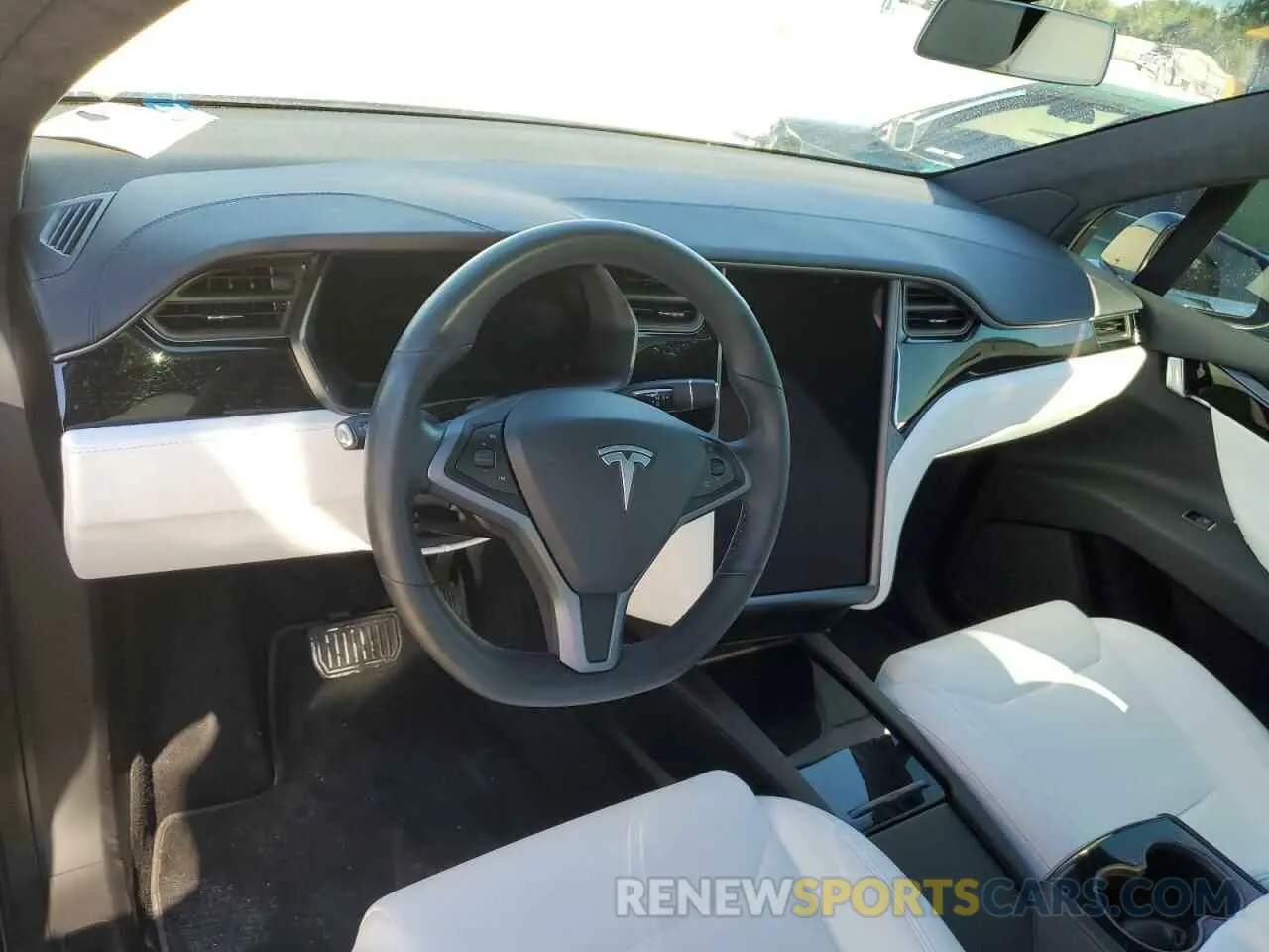 8 fotografías del automóvil dañado 5YJXCBE29KF197508 TESLA MODEL X 2019