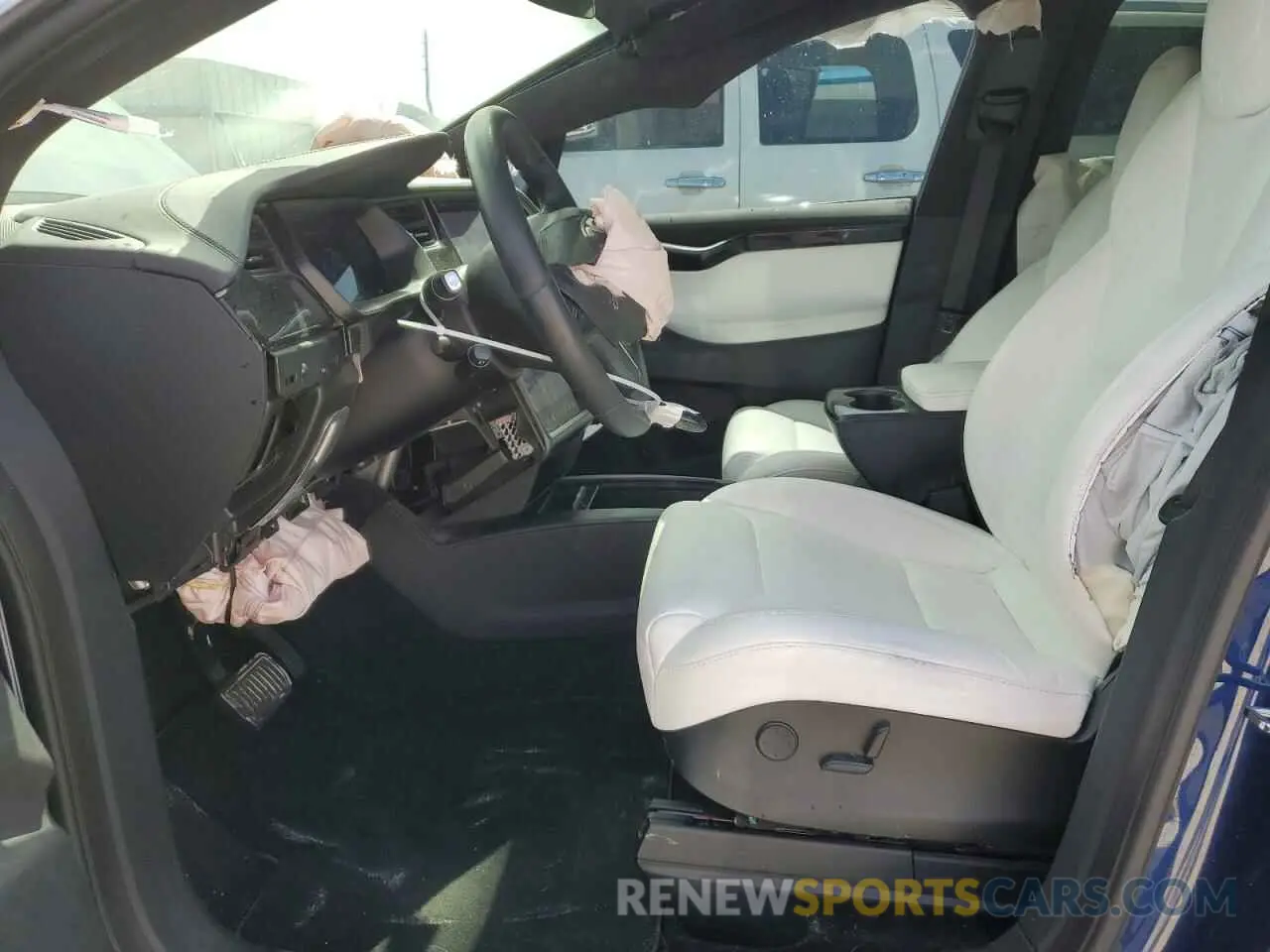 7 fotografías del automóvil dañado 5YJXCBE2XKF189904 TESLA MODEL X 2019