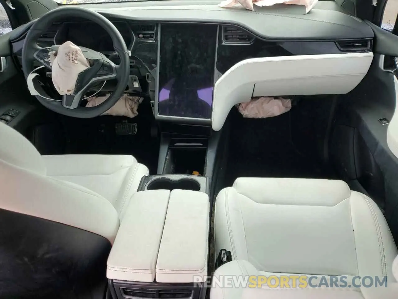 8 fotografías del automóvil dañado 5YJXCBE2XKF189904 TESLA MODEL X 2019