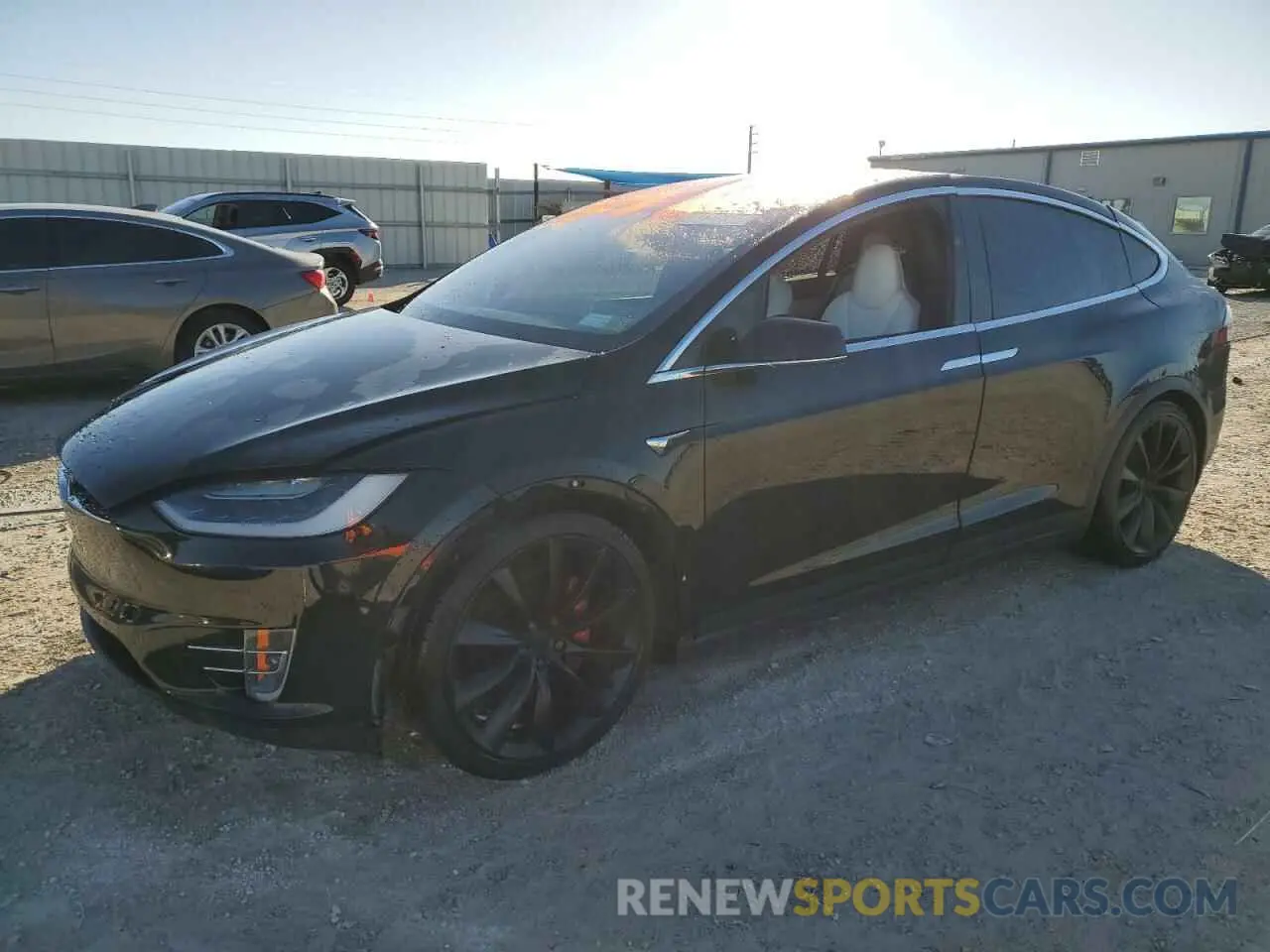 1 fotografías del automóvil dañado 5YJXCBE40KF155228 TESLA MODEL X 2019
