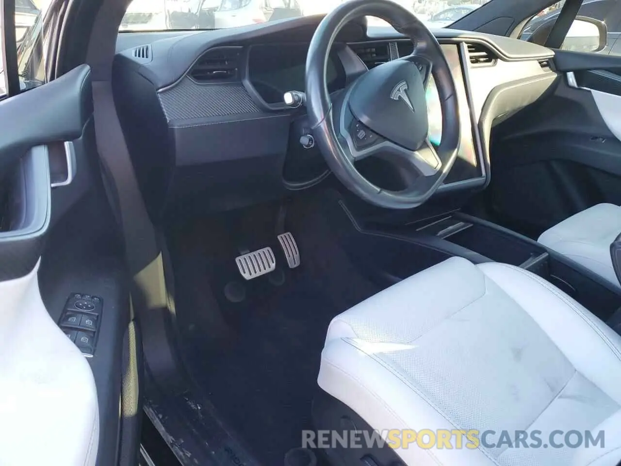 8 fotografías del automóvil dañado 5YJXCBE40KF155228 TESLA MODEL X 2019